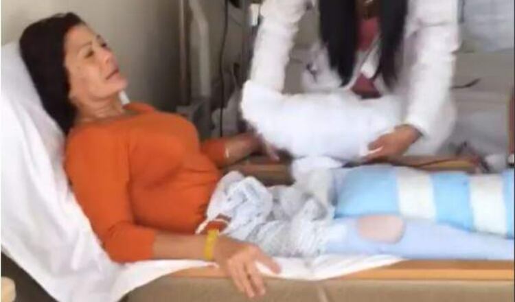 Alejandra Guzmán visitó el hospital de nueva cuenta. (Foto: Captura de pantalla Alejandra Guzmán)