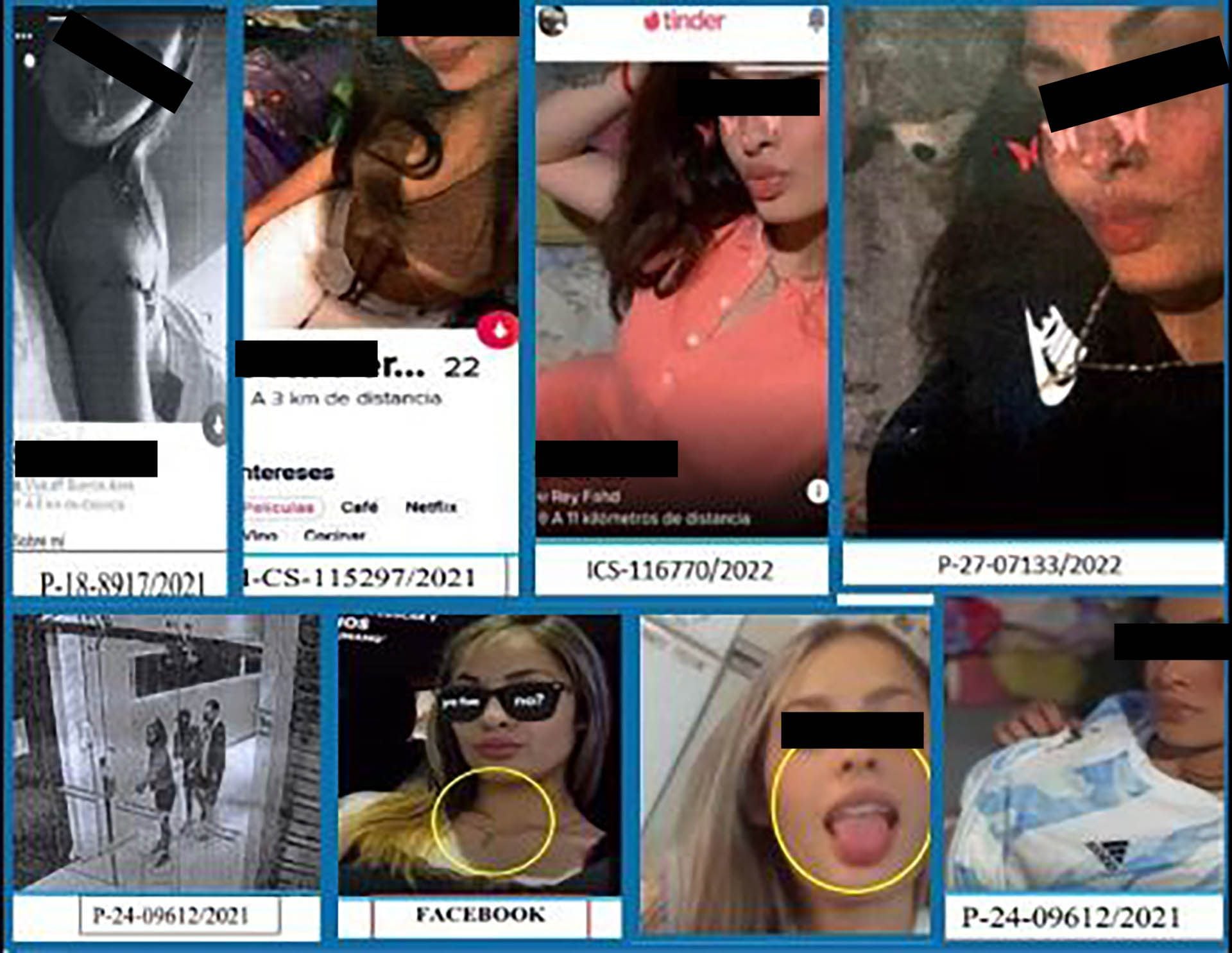 Señas particulares o una cadenita puede llevar a los investigadores a identificarlas