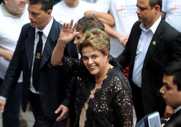 La expresidenta de Brasil, Dilma Rousseff