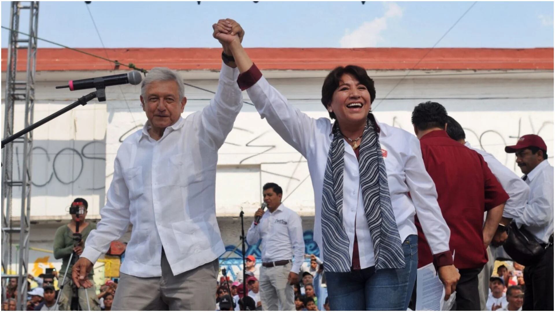 Mexiquenses le piden reelección a AMLO, él responde ante la insistencia: ‘eso no, eso no”