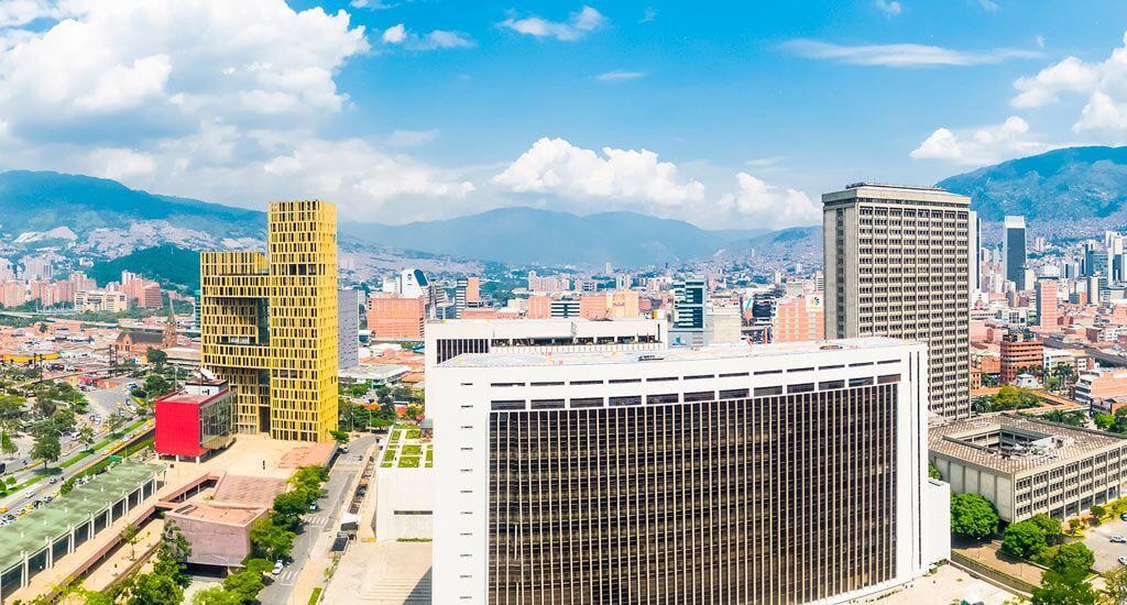  Medellín tiene principalmente con un clima subtropical húmedo. (Alcaldía de Medellín)