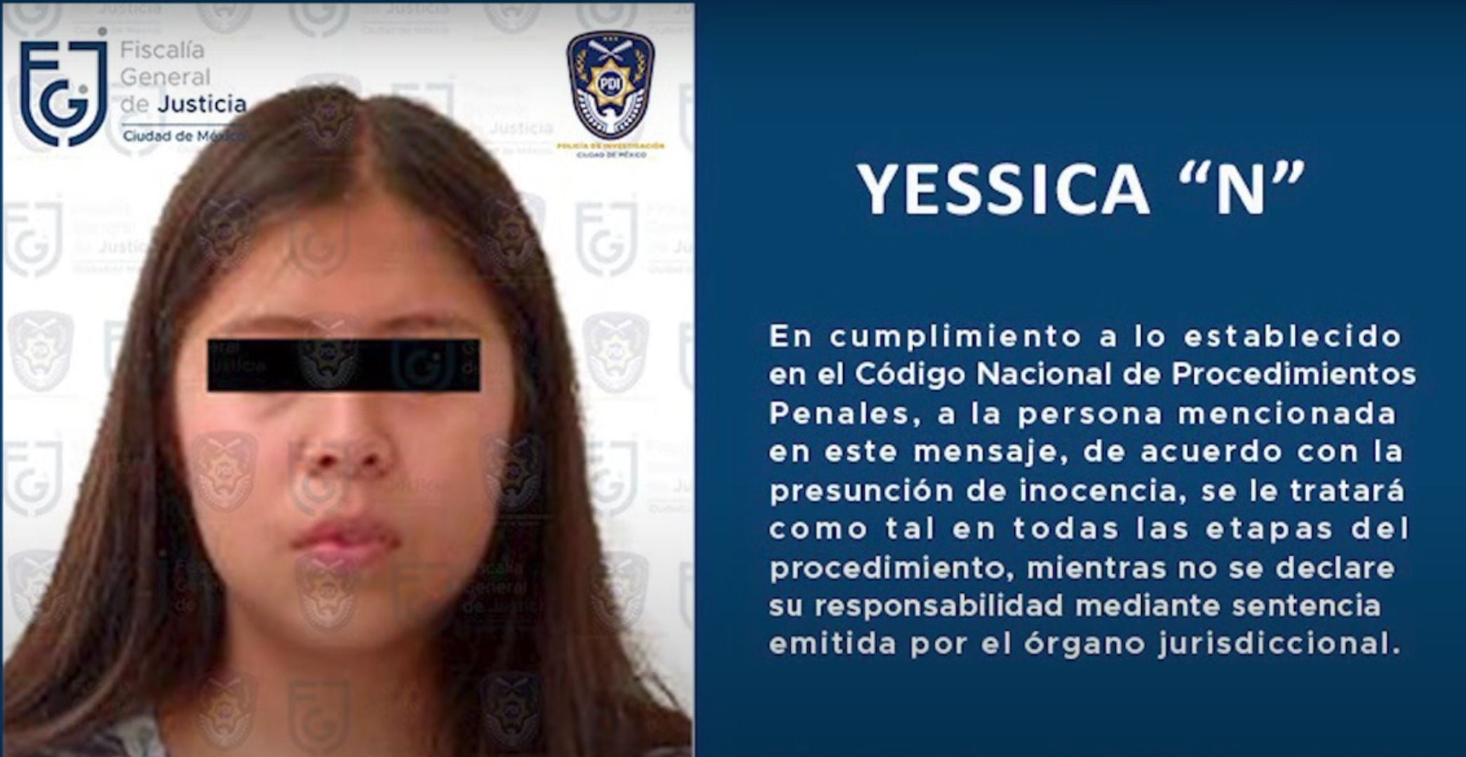 Fue detenida por personal de la Fiscalía CDMX en Tlalnepantla, Edomex
(Foto: Fiscalía CDMX)