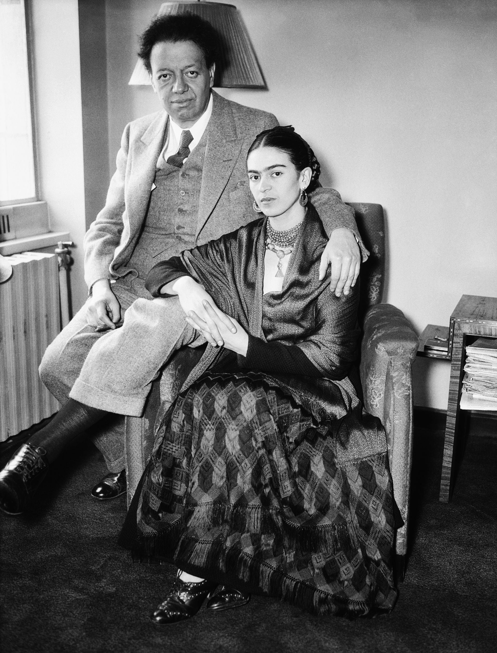 Félix y Kahlo eran grandes amigas porque tenían personalidades similares, ambas se consideraban graciosas e inteligentes (Getty Images)