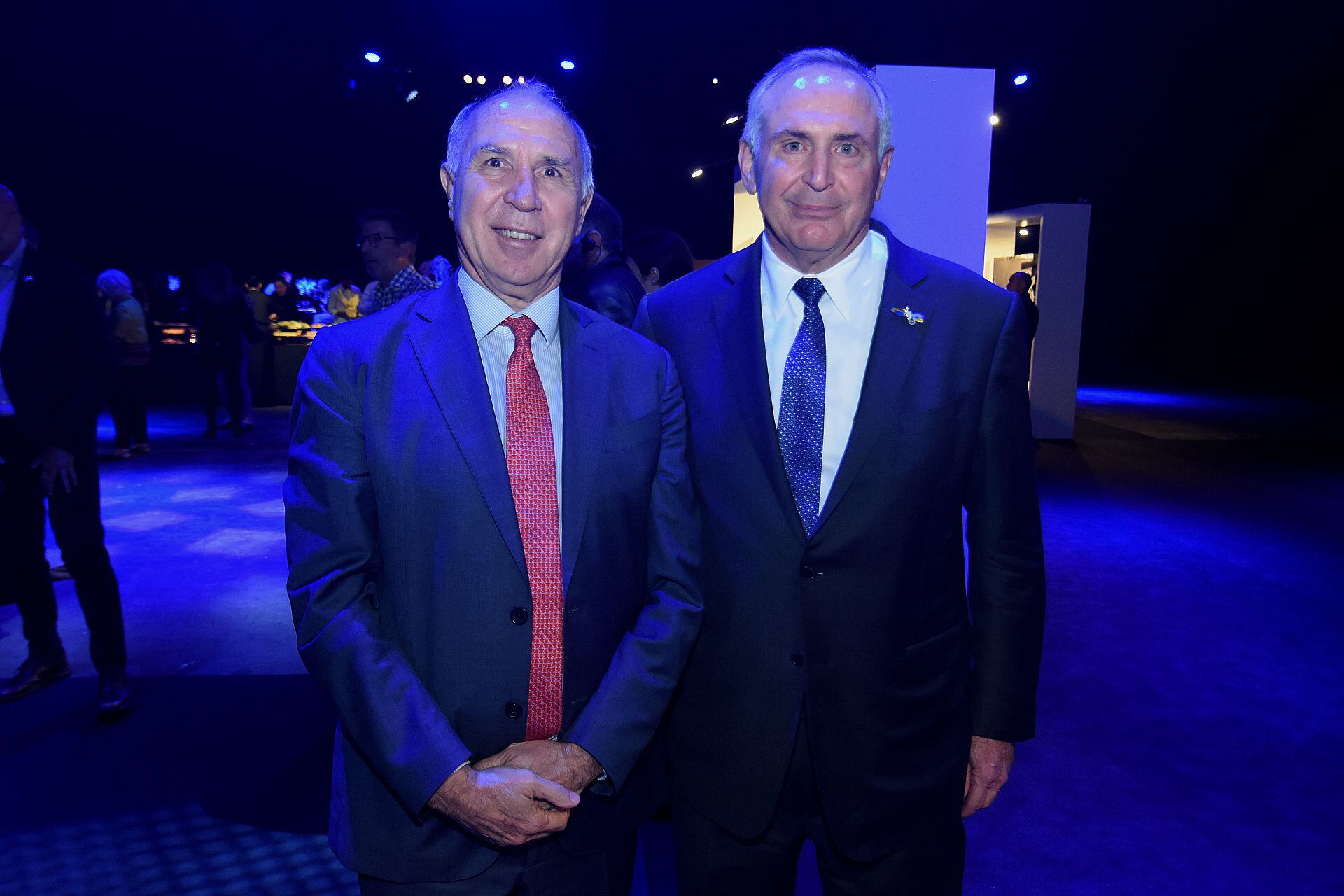 El juez de la Corte Suprema de Justicia de la Nación Ricardo Lorenzetti, y el embajador de los Estados Unidos, Marc Stanley 