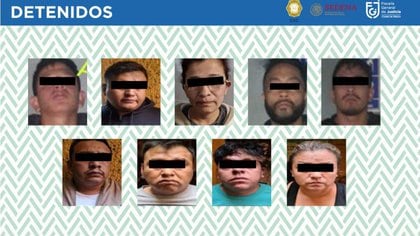 Otro golpe al narco en territorio de La Unión Tepito fue reportado este 21 de noviembre, pues autoridades de la Ciudad de México arrestaron a nueve personas y localizaron más de 200 y 35 kilos de marihuana (Foto: SSC-CDMX)