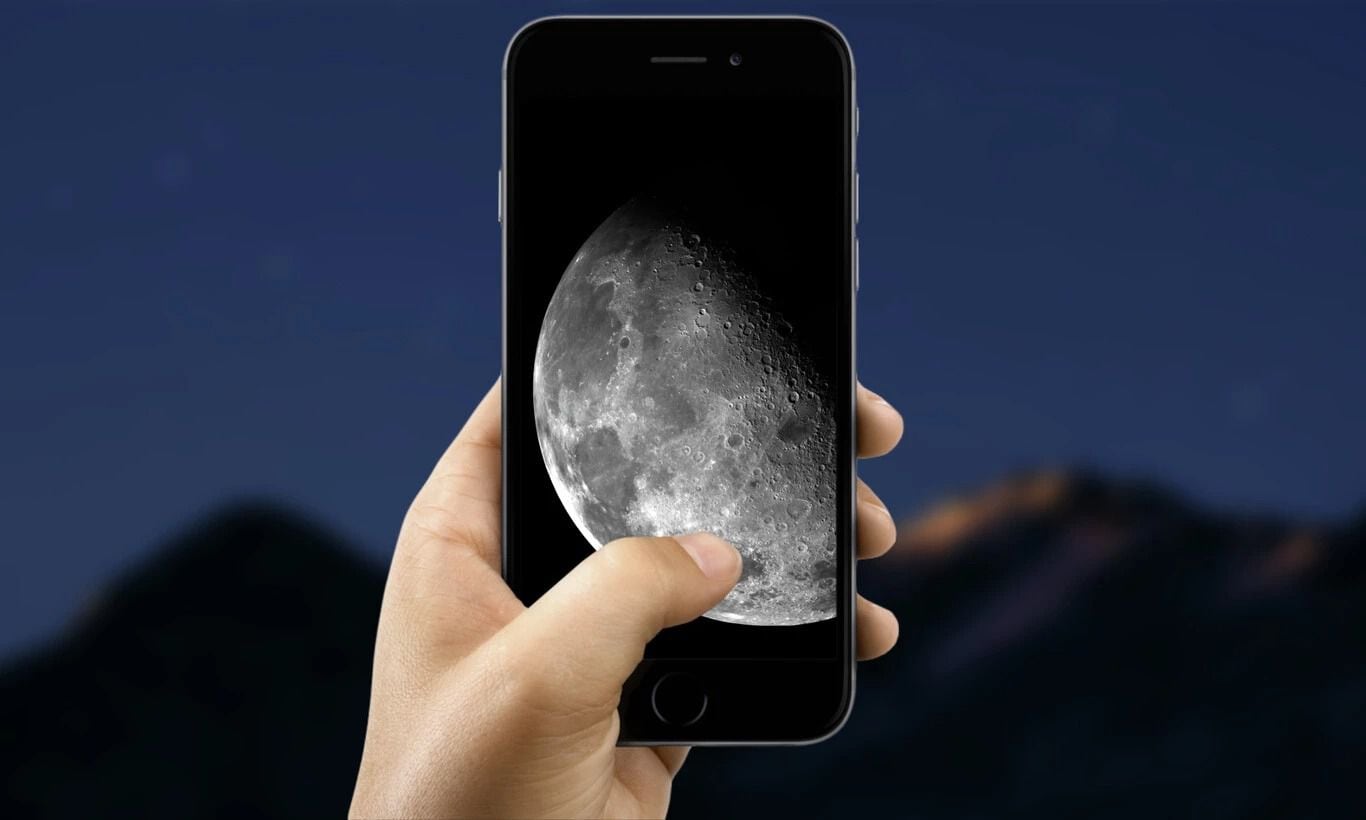 Cómo tomar fotos a la luna usando un iPhone. (Applesfera)