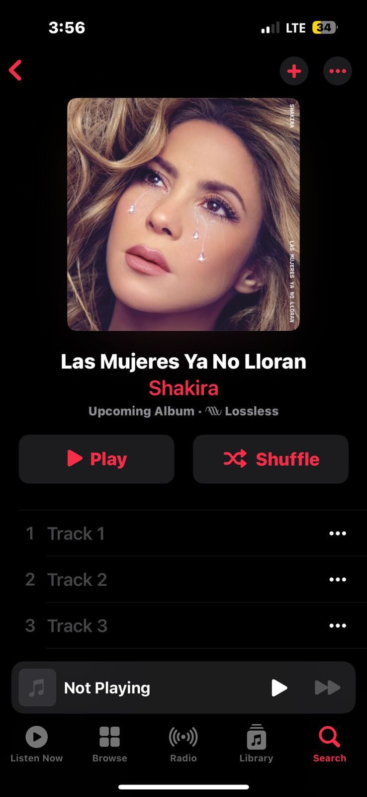 El álbum de Shakira también estará en Apple Music. (Apple Music)