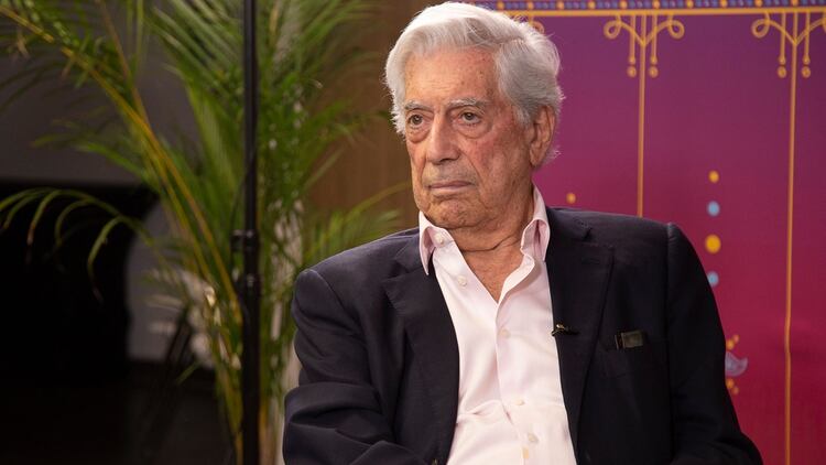 Vargas Llosa, en la Feria de Guadalajara de 2019