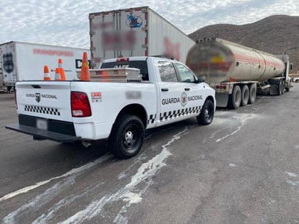 Dos de las acciones contra el huachicoleo se dieron en Durango (Foto: Twitter@/GN_MEXICO)