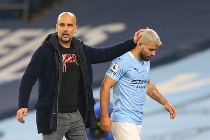 Guardiola respalda a Agüero tras el episodio (REUTERS/Alex Livesey)