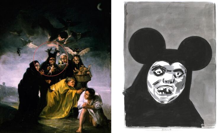 Las brujas de Goya y El Roto