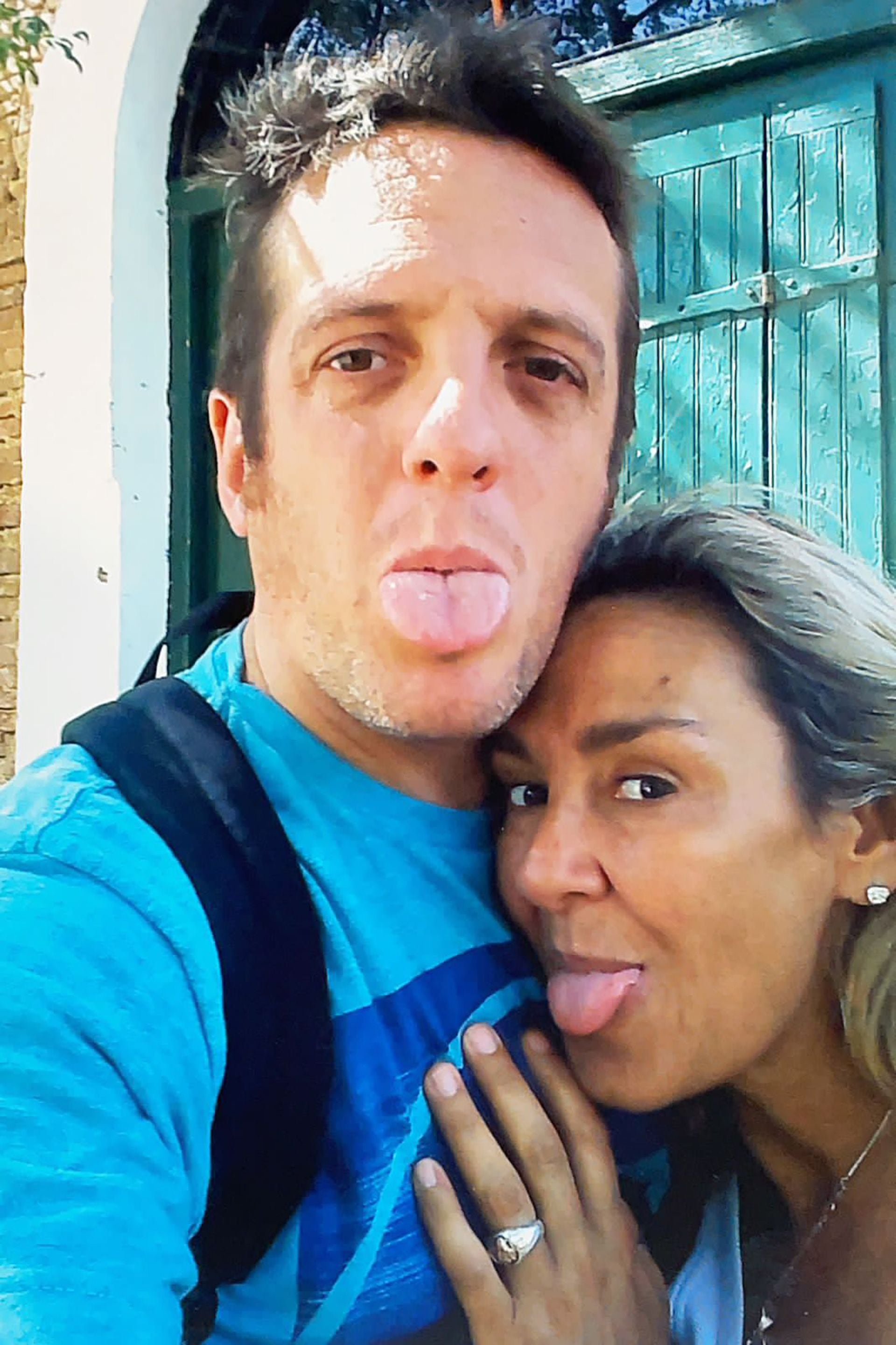 Mauro Szeta y su mujer, Clarissa Antonini