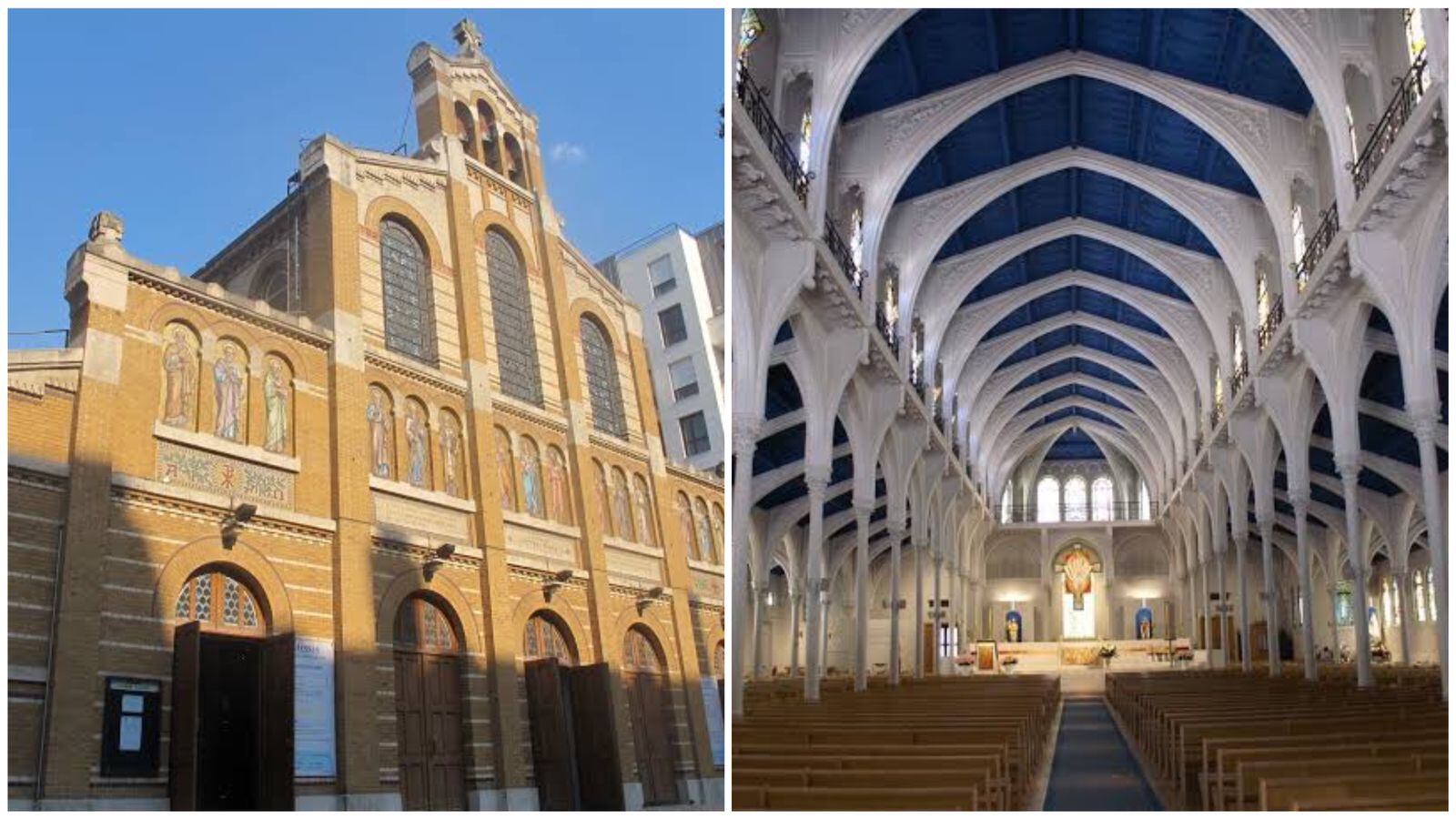 La iglesia Saint Honoré d´Eylau es el detalle que une a ambos personajes (Fotos:Instagram/@creatividie)