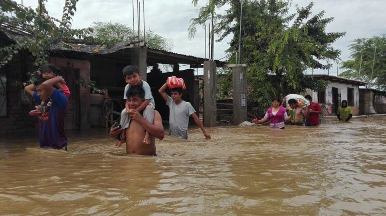 Declaran en estado de emergencia a más de 18 regiones del Perú por presencia del Fenómeno de El Niño.