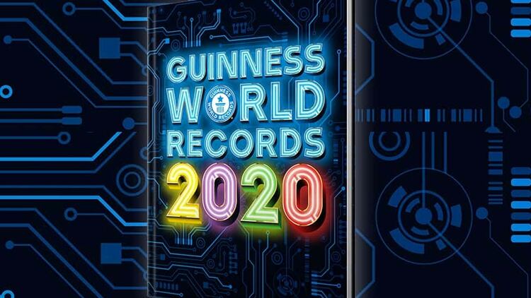 La tapa del libro Guinness de los récords mundiales 2020. 