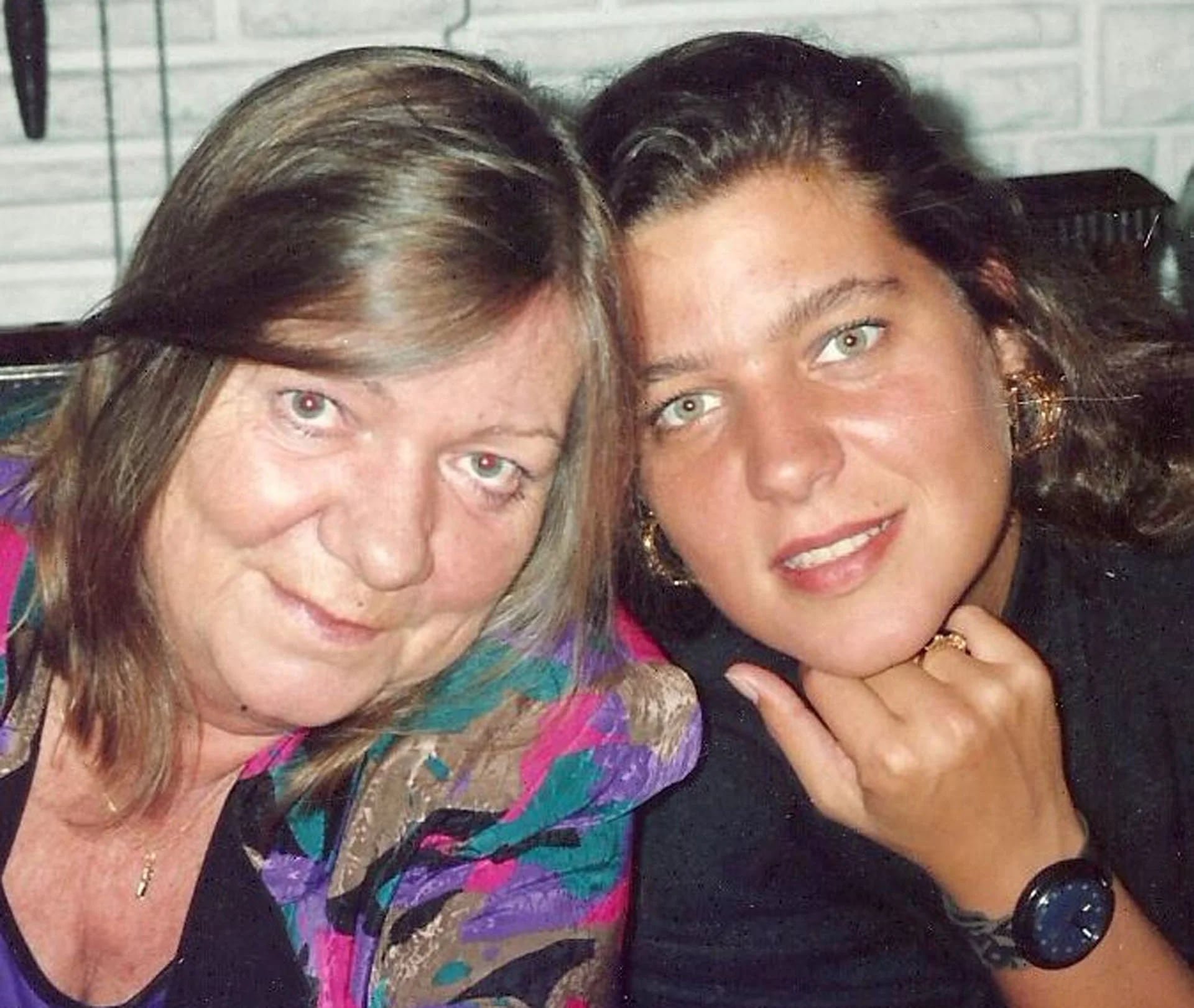 Monika Airborgast junto a su hija Renee Cormillot