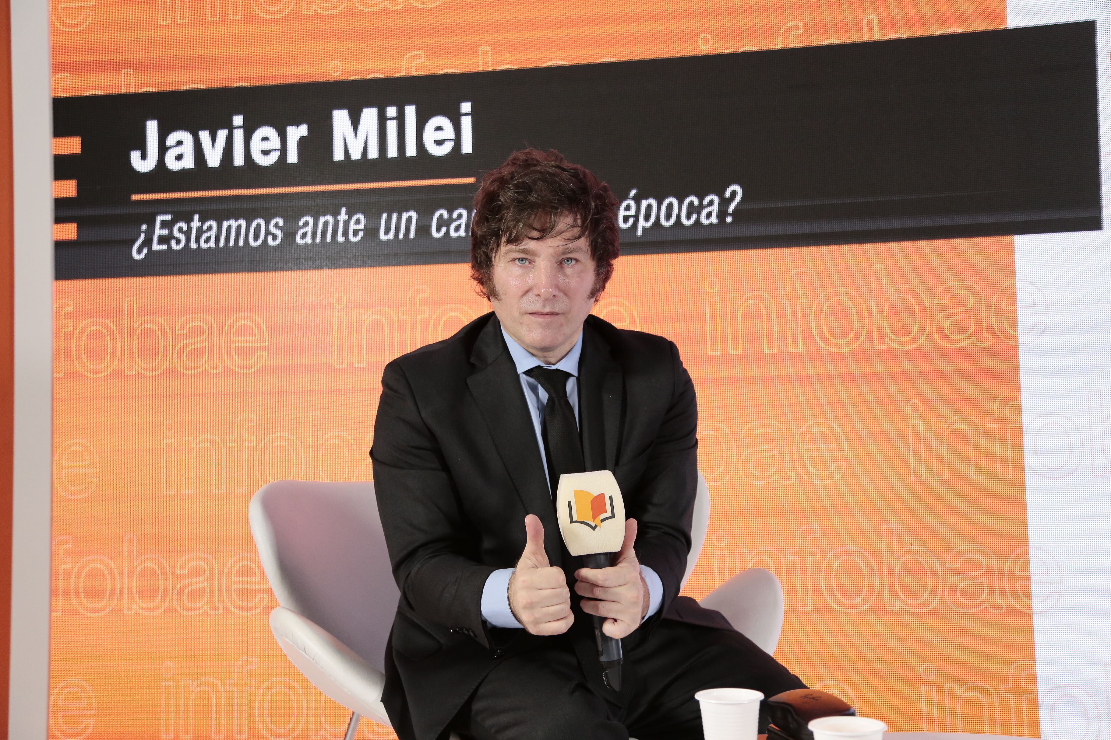 Javier Milei - Feria del libro 2022