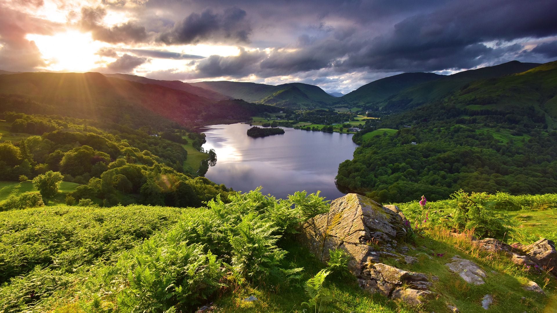 En el parque nacional del Distrito de los Lagos se encuentra la cima más alta de Inglaterra, Scafell Pike (Getty)