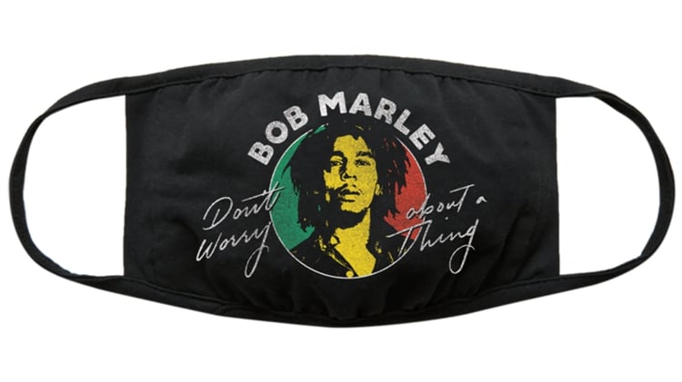 Barbijo solidario de Bob Marley - We've Got You Covered