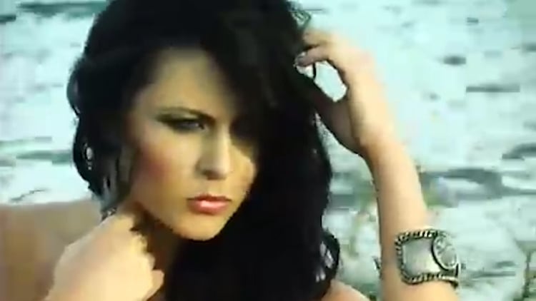La ex reina de belleza llegó a México con un contrato como modelo y despuès empezó a estudiar actuaciòn (Foto: captura de pantalla)