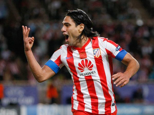 Falcao marcó triplete en aquella final. Foto: AFP