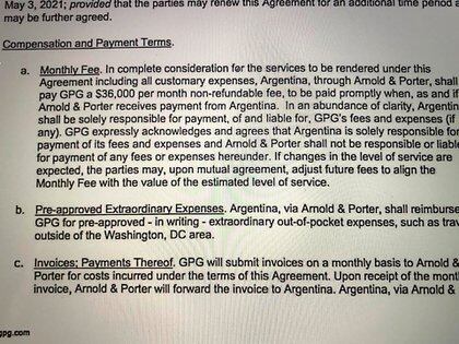 Arnold & Porter contrató a Glover Park Group por 36.000 dólares mensuales para difundir en Estados Unidos la agenda diaria del ministro Martín Guzmán
