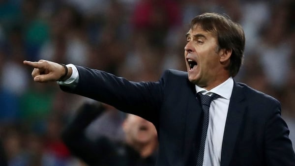 Lopetegui llegÃ³ para suceder a Zinedine Zidane