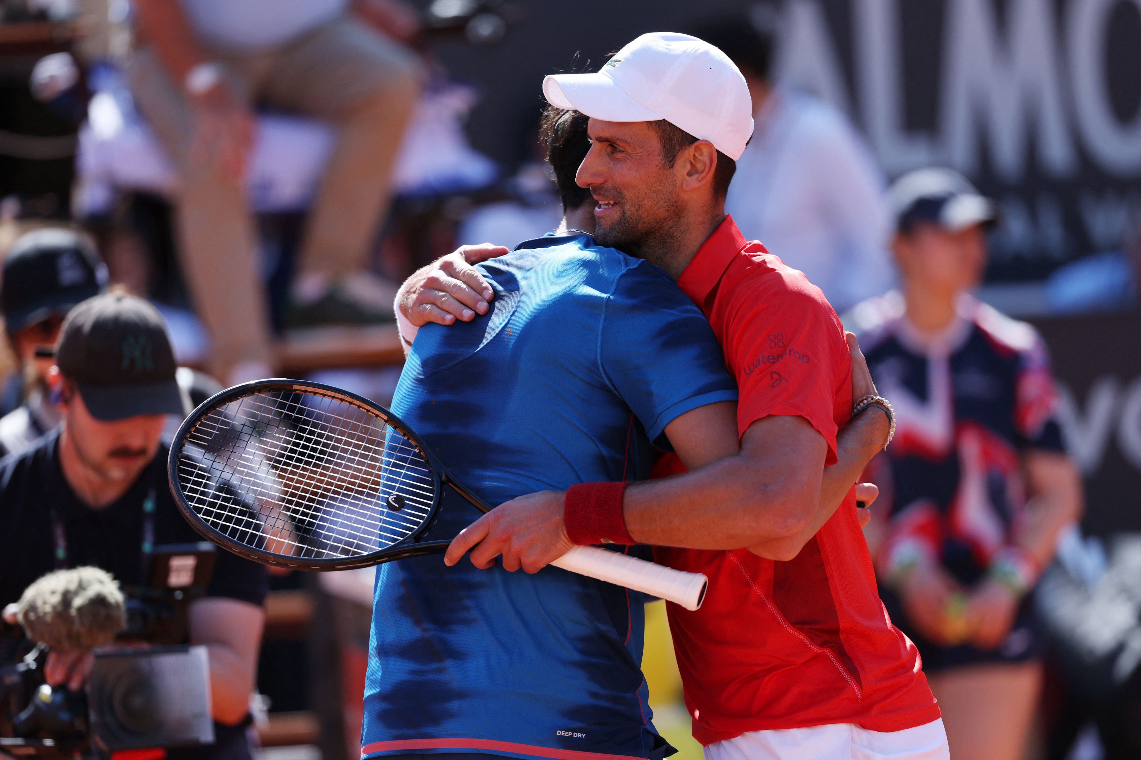 Djokovic se despidió de roma de forma inesperada (Reuters)