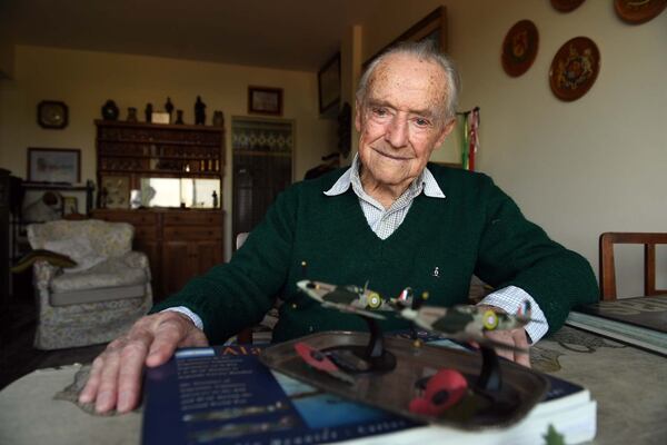 Ronald Scott cumplirá 101 años el 20 de octubre (Maximiliano Luna)