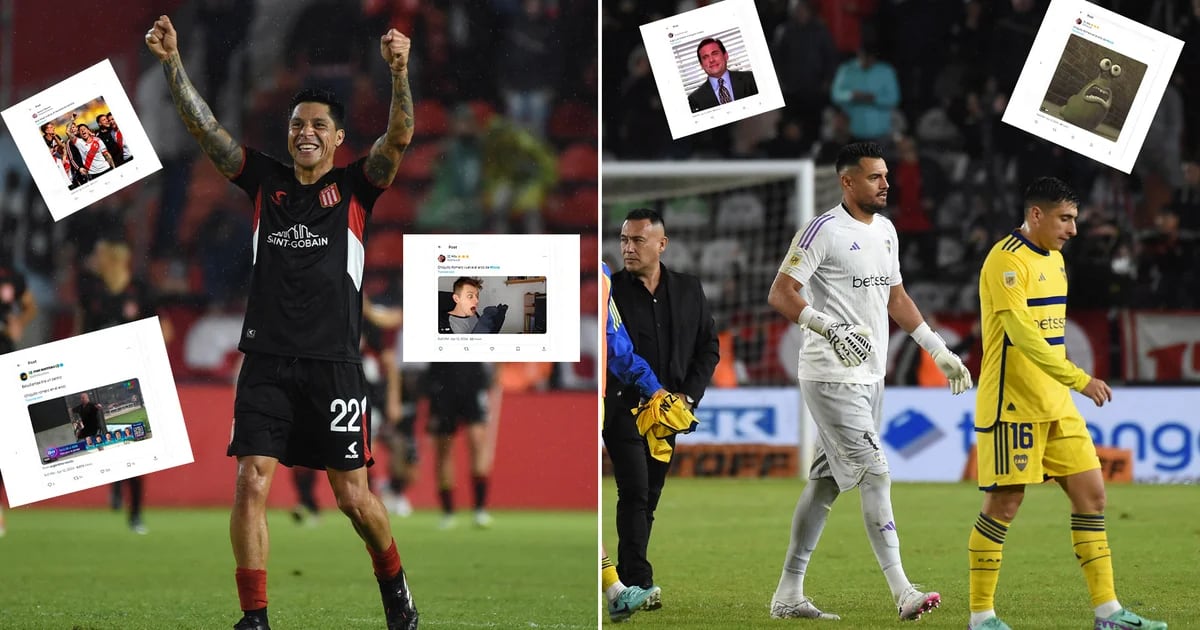 Los mejores memes del Estudiantes-Boca centrados en la celebración de Enzo Pérez y el error de Chiquito Romero