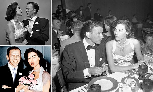 El matrimonio con Frank Sinatra fue pasional y tomentoso