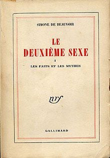 Simone de Beauvoir libro francese