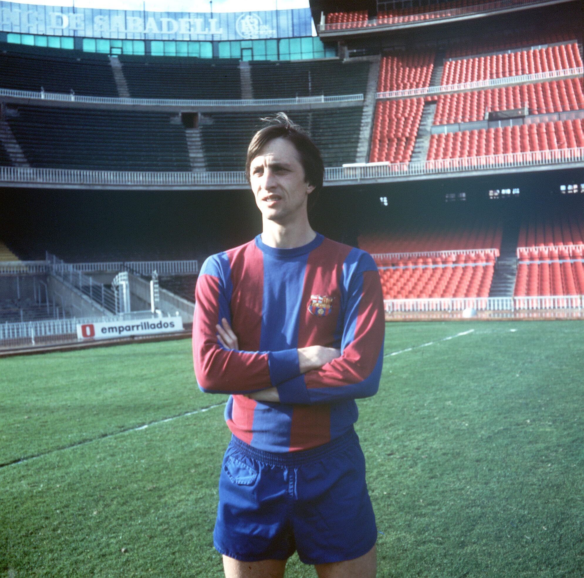 El exjugador holandés, Johan Cruyff, en una foto de archivo. EFE 