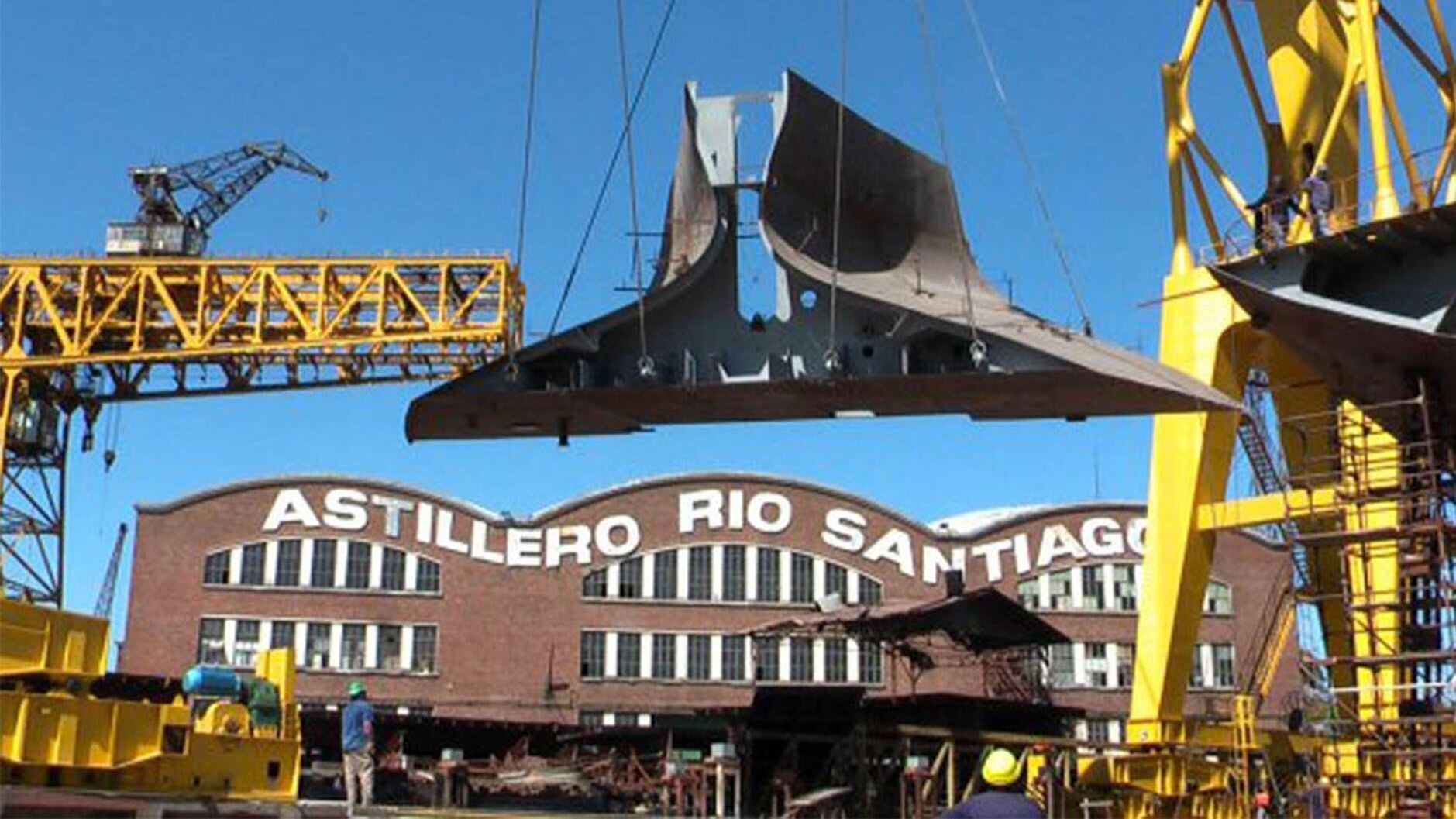La planta industrial del Astillero Rio Santiago supo ser una de las mas importantes de la industria nacional y pionera a nivel regional
