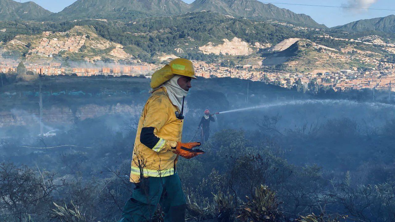 Los incendios persisten en ocho departamentos del territorio nacional - crédito Unidad Nacional para la Gestión del Riesgo de Desastres (UNGRD)