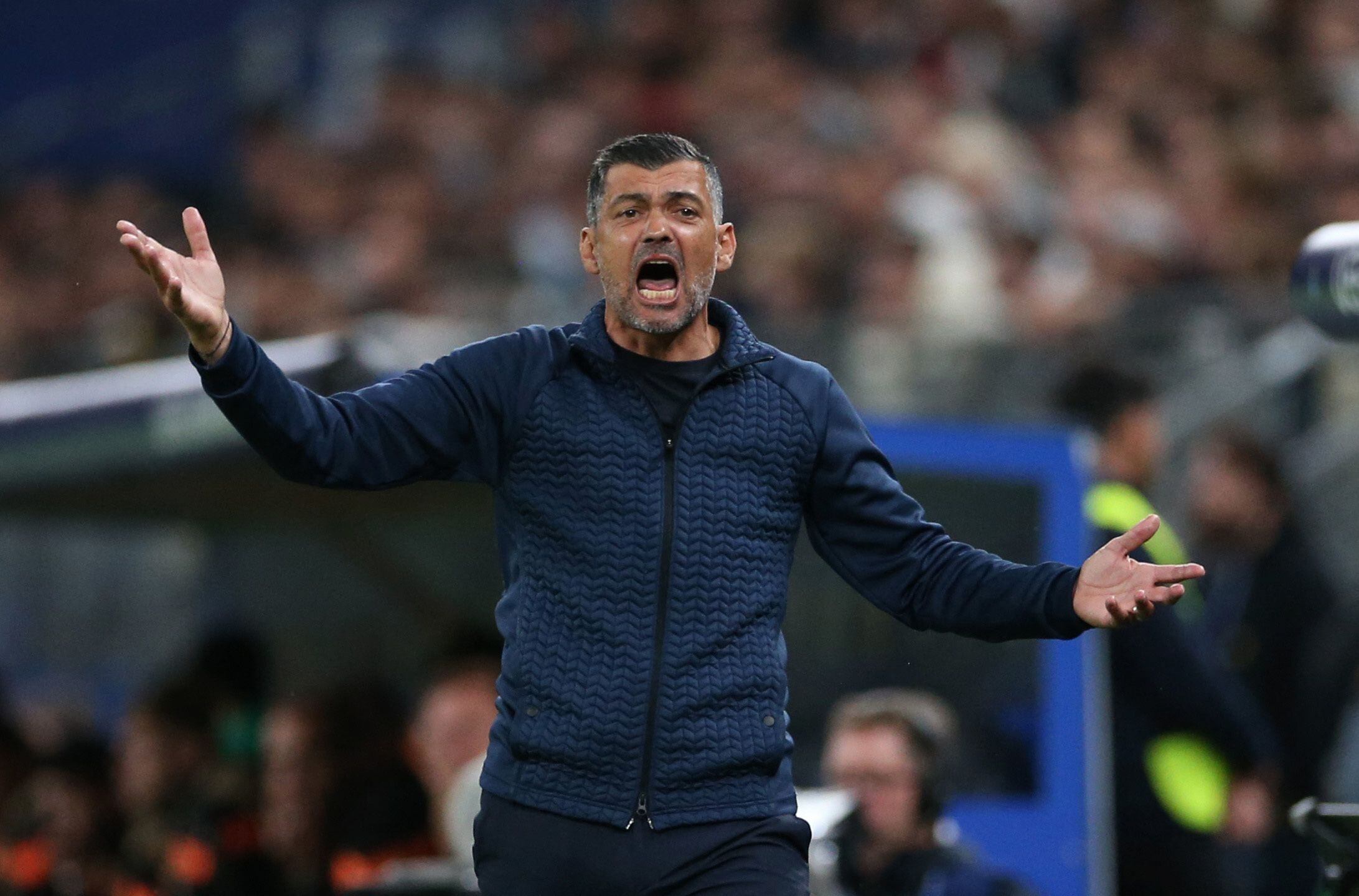 El entrenador del Oporto Sergio Conceiça. (REUTERS/Cathrin Mueller)