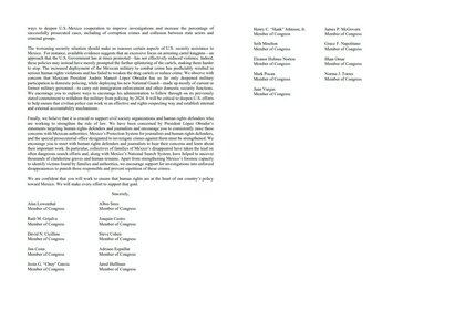 Alan Lowenthal y 18 congresistas más enviaron esta carta al secretario de Estado de EUU (Foto: Twitter@RepLowenthal)