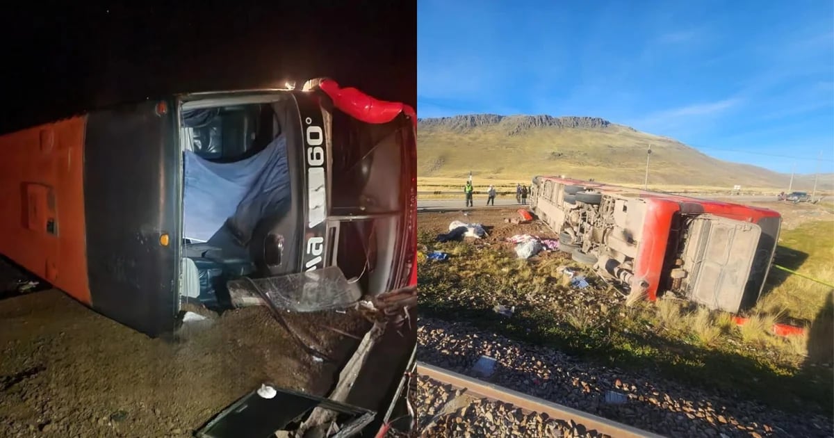 Tragedy in Puno: Chaos and at least 11 dead after inter-provincial bus overturns