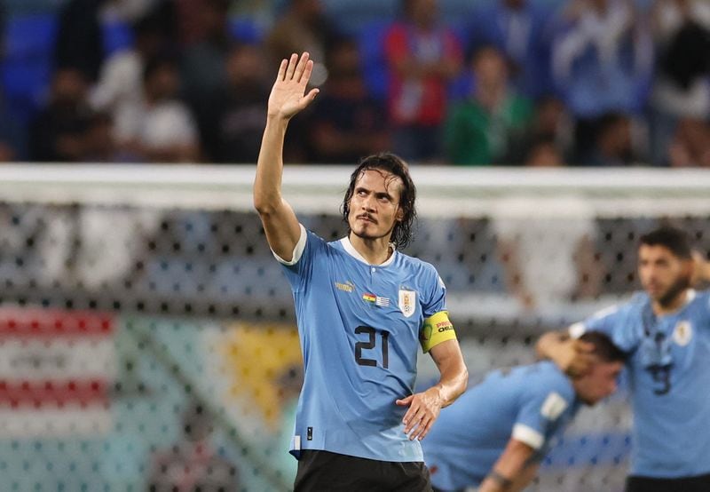 Edinson Cavani disputó el último Mundial con la camiseta de Uruguay (REUTERS/Amr Abdallah Dalsh)