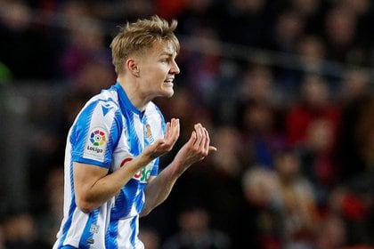 Martin Odegaard volverá al Real Madrid tras una gran etapa en la Real Sociedad (Foto: Reuters)