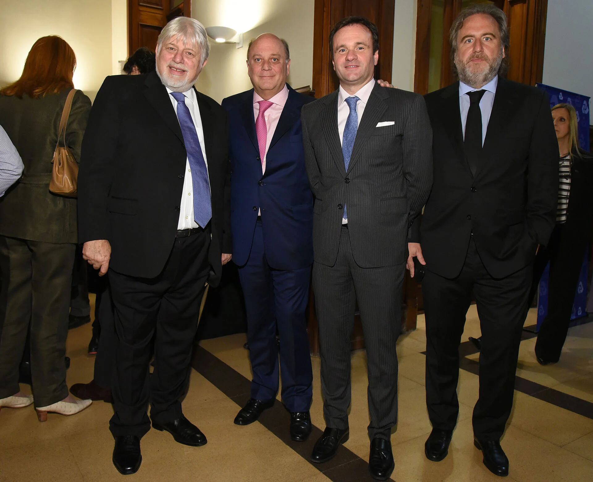 Adrián Werthein, Martín Cabrales, Juan Pablo Maglier y Tato Lanusse
