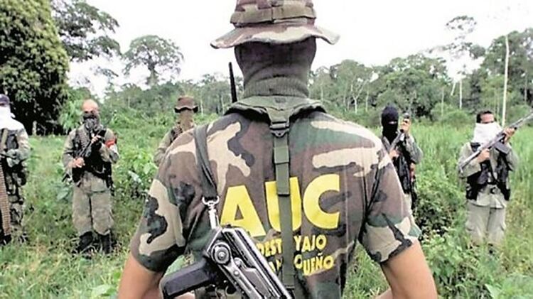 Las Autodefensas Unidas de Colombia (AUC), el bloque que reunió a los paramilitares en ese país.