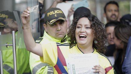 Angélica Lozano, senadora de Colombia por el partido Alianza Verde. Foto: Colprensa.