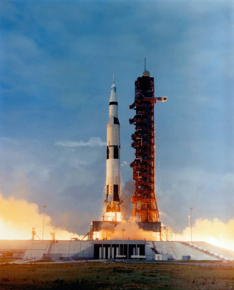 El Apolo 10 despega desde Cabo Kennedy (NASA)