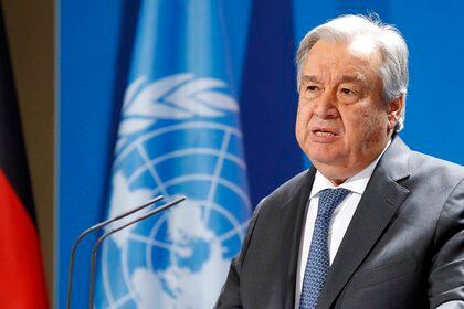 El secretario general de la ONU, António Guterres. EFE/EPA/OMER MESSINGER/Archivo
