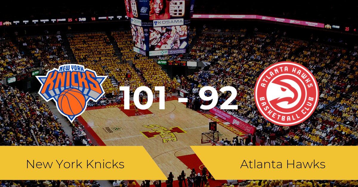 New York Knicks vence a Atlanta Hawks por 101-92 - Infobae