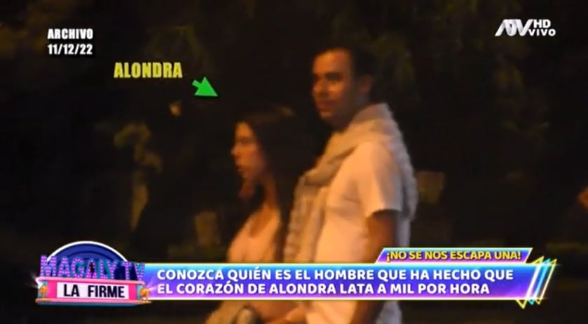 Magaly Medina reveals who Alondra García Miró's new boyfriend is.  | "Magaly TV La Firme TV"