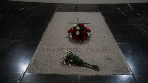 La tumba de Franco, en el Valle de los Caídos (Reuters)