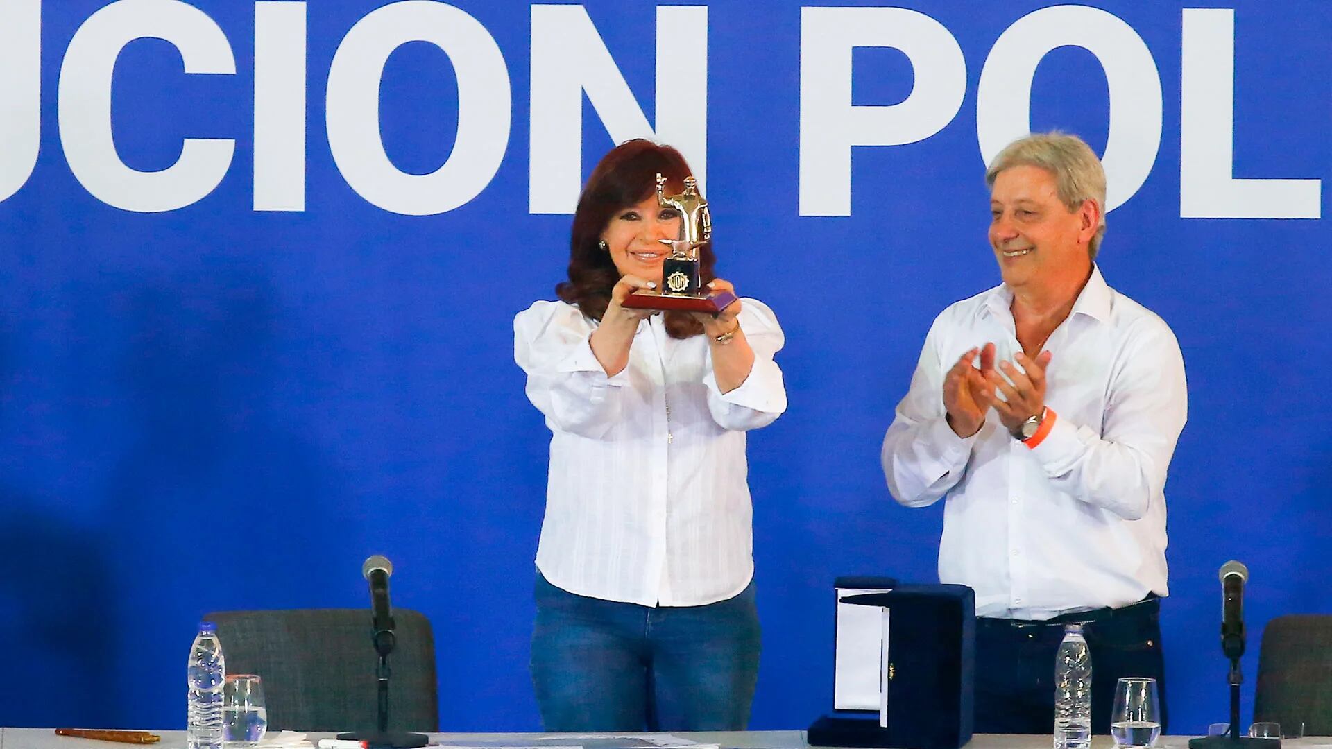 Tras el acto de Cristina Kirchner hubo una reunión cumbre en la UOM entre Abel Furlán y Antonio Caló