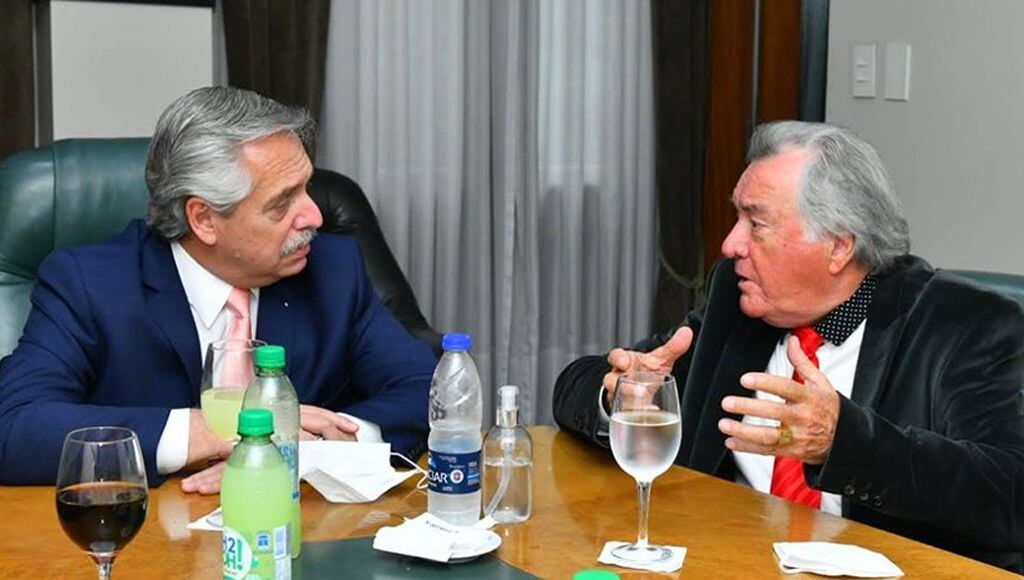 Alberto Fernández and Luis Barrionuevo